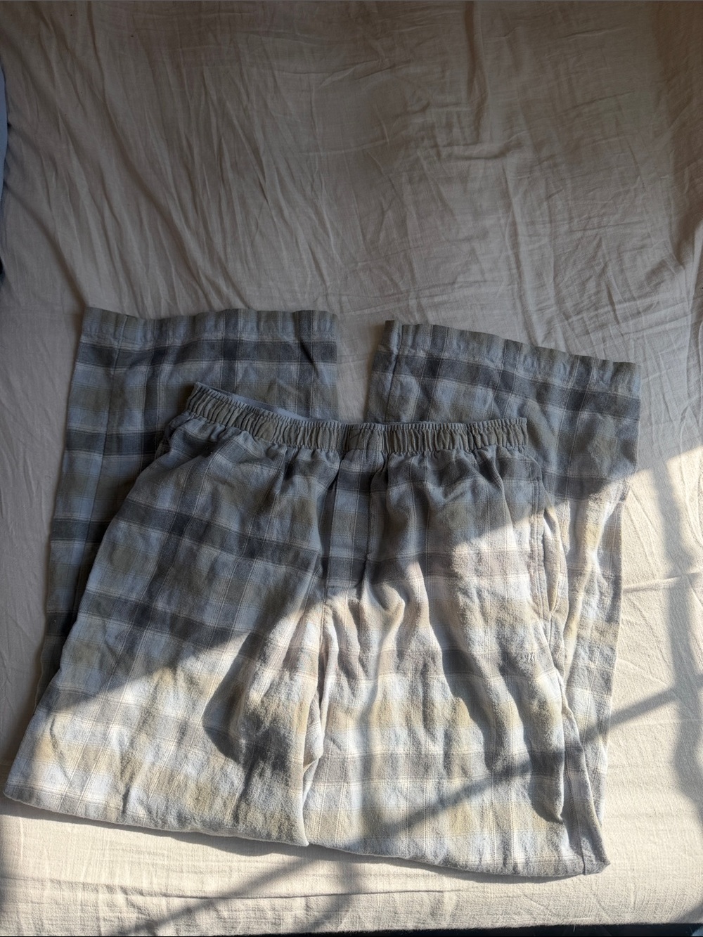 Skims plaid PJ bottoms